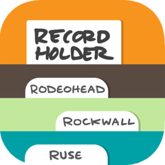 Record Holder app icon